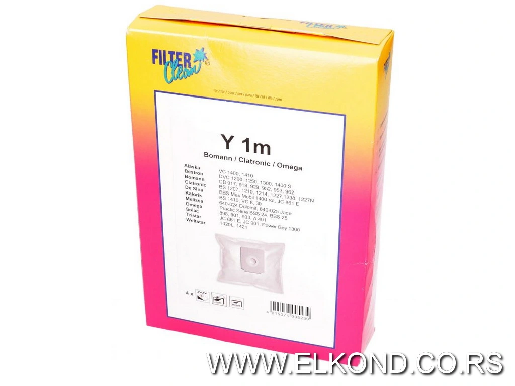 SMS kesa usisivača BOMAN CLATRONIK 4/1